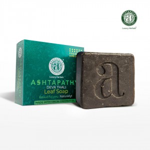Ashtapathy Premium Luxe Devathali/Leaf Soap with Virgin Coconut Oil (125 Grams)
